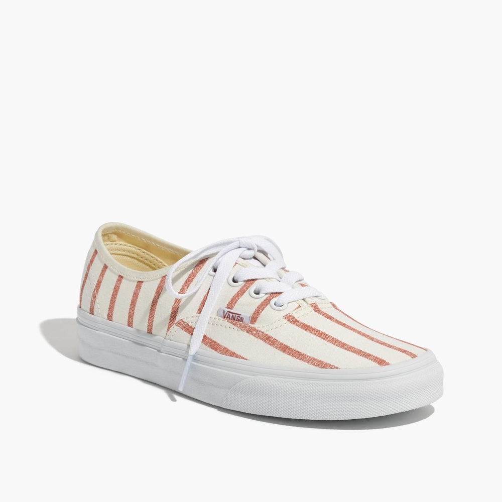 Madewell Blush Stripe Vans